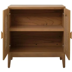 Found & Fable Lena Rattan Cabinet Opening Sales