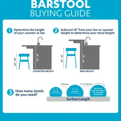 Honeybloom Whitley Swivel Barstool Opening Sales