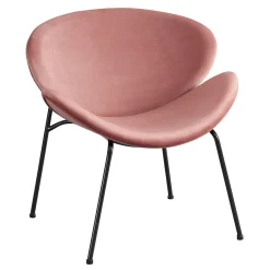 Jagger Accent Chair, Rose Outlet
