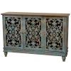 Northfield 3-Door Distressed Cabinet Fashion