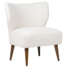 Tracey Boyd Beckett Boucle Accent Slipper Chair Opening Sales