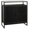 32X34 Blk Mtl 2Dr Display Cab Featured